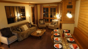 Arc 1950 Le Village-Duplex 85m2-8 personnes-expo soleil sud-ouest-Cheminée-Terrasse vue montagne et Pistes
